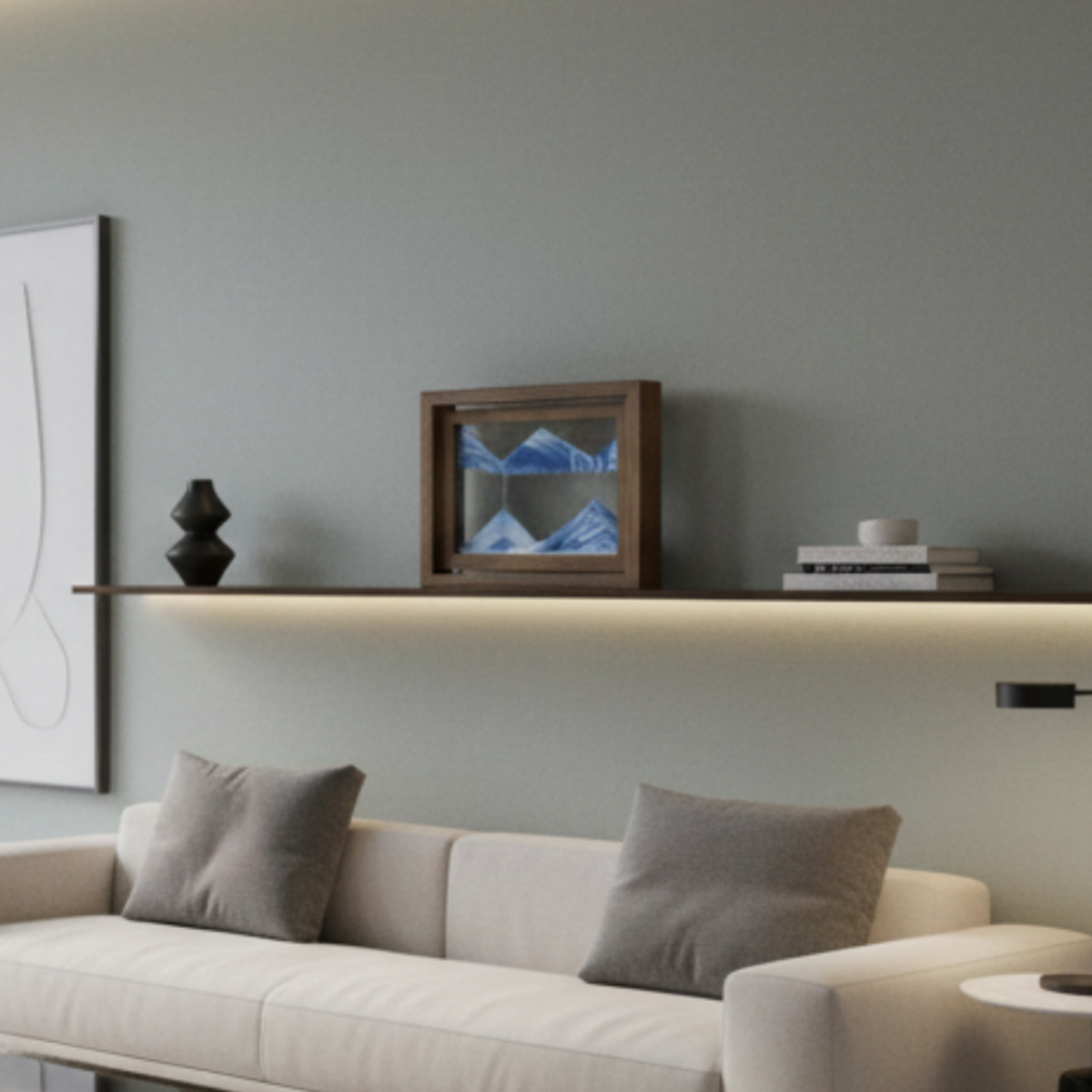 L'équilibre organique en bois naturel